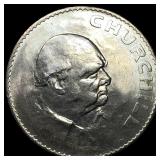 1965 UK Churchill Commemorative Crown UNCIRCULATED