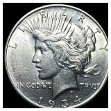 1934 Silver Peace Dollar UNCIRCULATED