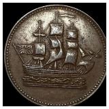 "Ships Colonies & Commerce" Canadian Token (c. 1