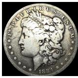 1884 Silver Morgan Dollar LIGHTLY CIRCULATED