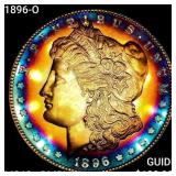 1896-O Morgan Silver Dollar CHOICE BU+ DMPL