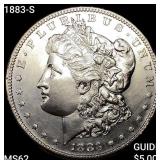 1883-S Morgan Silver Dollar UNCIRCULATED