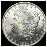 1884-S Silver Morgan Dollar GEM BU