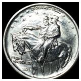 1925 Silver Half Dollar Stone Mountain GEM BU