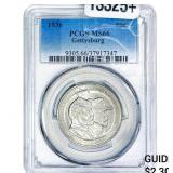 1936 Gettysburg Half Dollar PCGS MS66