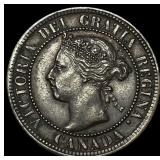 1901 Canada 1 Cent Victoria NEARLY UNCIRCULATED