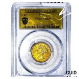 1899 $5 Gold Half Eagle PCGS MS63+