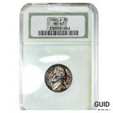 1950-D Jefferson Nickel NGC MS67