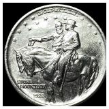1925 Silver Half Dollar Stone Mountain GEM BU