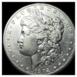 1902-S Silver Morgan Dollar CHOICE AU