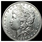 1897 Morgan Silver Dollar UNCIRCULATED