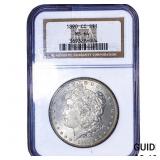 1890-CC Morgan Silver Dollar NGC MS64