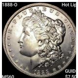 1888-O Hot Lips Morgan Silver Dollar UNCIRCULATED