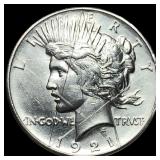 1921 Silver Peace Dollar HIGH GRADE