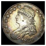 1824 Capped Bust Half Dollar CLOSELY UNCIRCULATED