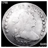 1798 Draped Bust Dollar NICELY CIRCULATED