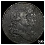 1801 Spain Bronze Medallic Pattern