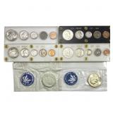 [22]1960-1964 U.S. Proof Sets&Eisenhouer Silver $1