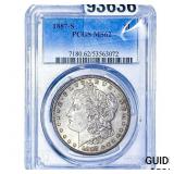 1887-S Morgan Silver Dollar PCGS MS62