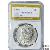 1903 Morgan Silver Dollar PGA MS63