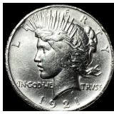 1921 Silver Peace Dollar UNCIRCULATED