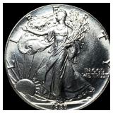 1987 Silver American Eagle $1 GEM BU