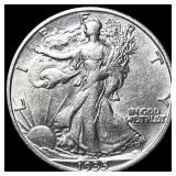 1935-S Silver Walking Liberty Half Dollar  CHOICE