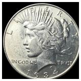 1934-D Silver Peace Dollar UNCIRCULATED