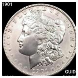 1901 Morgan Silver Dollar CHOICE BU