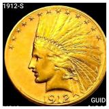 1912-S $10 Gold Eagle CHOICE BU
