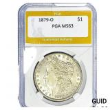 1879-O Morgan Silver Dollar PGA MS63