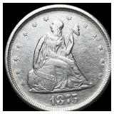 1875-S Silver Twenty Cents UNCIRCULATED