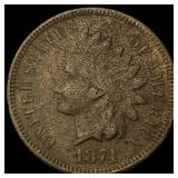 1874 Indian Head Cent HIGH GRADE