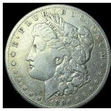 1884 Morgan Silver Dollar LIGHTLY CIRCULATED