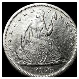 1876-S Silver Half Dollar CLOSELY UNCIRCULATED