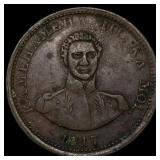 1847 Hawaii Copper Cent Hapa Haneri CLOSELY  UNCI