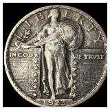 1923 Standing Liberty Quarter NEARLY UNCIRCULATED