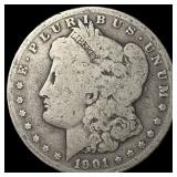 1901-O Silver Morgan Dollar NICELY CIRCULATED