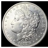 1878 Silver Morgan Dollar CHOICE AU