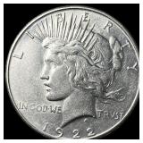 1922 Silver Peace Dollar UNCIRCULATED