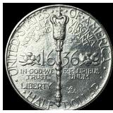 1936 Silver Norfolk Bicentennial Half Dollar GEM B