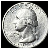 1932 Silver Washington Quarter UNCIRCULATED
