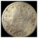 1885 Liberty Head Nickel LIGHTLY CIRCULATED