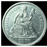 1870 Seated Liberty Dime UNCIRCULATED
