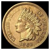 1862 Copper-Nickel Indian Head Cent UNCIRCULATED