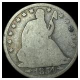 1854-O Silver Half Dollar NICELY CIRCULATED