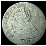 1876 Seated Liberty Half Dollar NICELY CIRCULATED