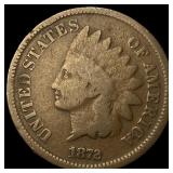 1872 Indian Head Cent LIGHTLY CIRCULATED