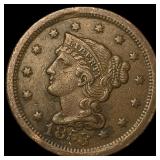 1853 Braided Hair Large Cent CLOSELY UNCIRCULATED