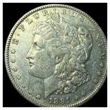 1891-O Silver Morgan Dollar NEARLY UNCIRCULATED